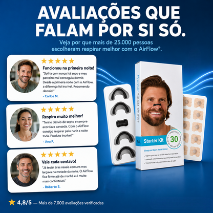 AirFlow® - Respiração Livre
